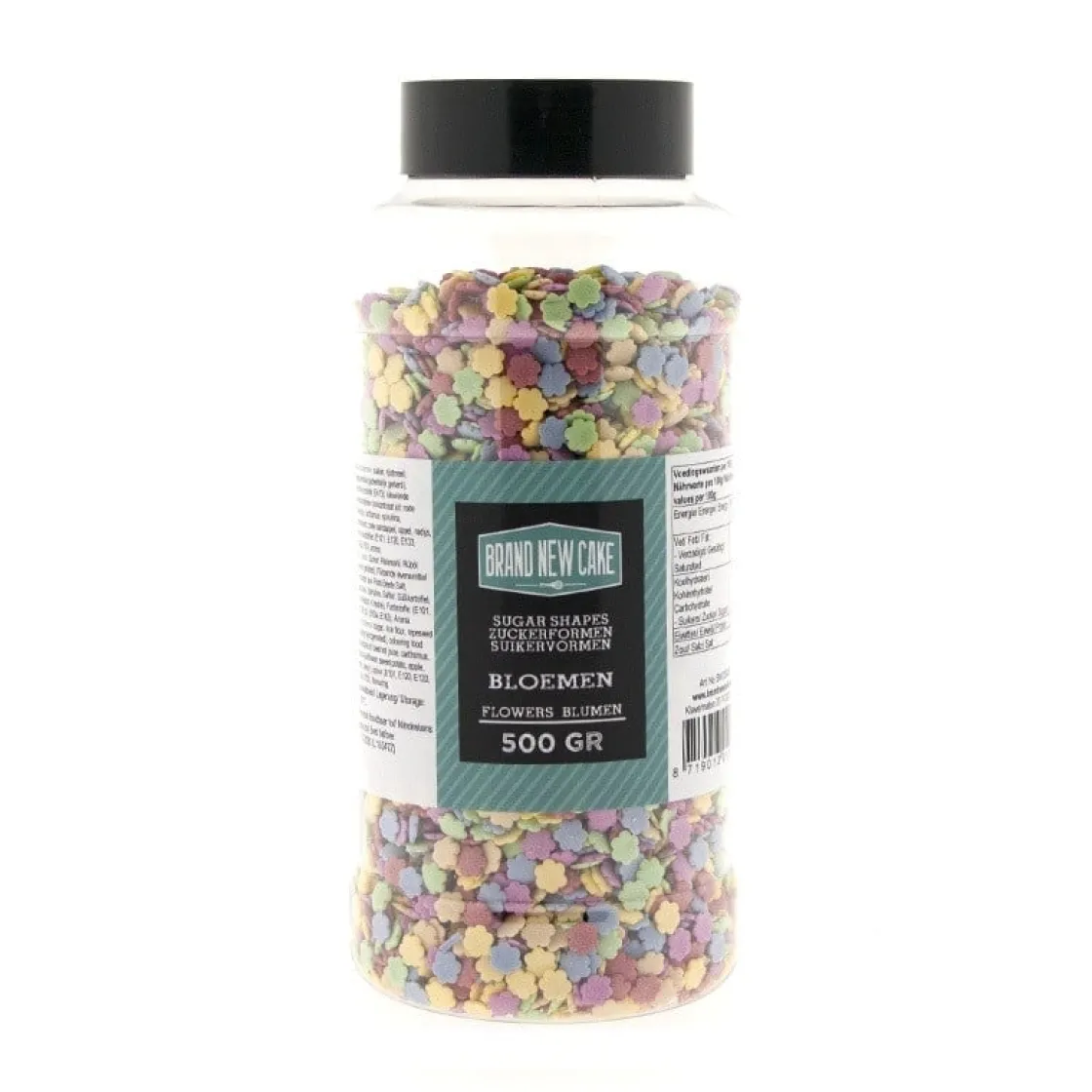 BrandNewCake Confetti Bloemen mix 500gr.* Ijsdips|Eetbare Strooisels