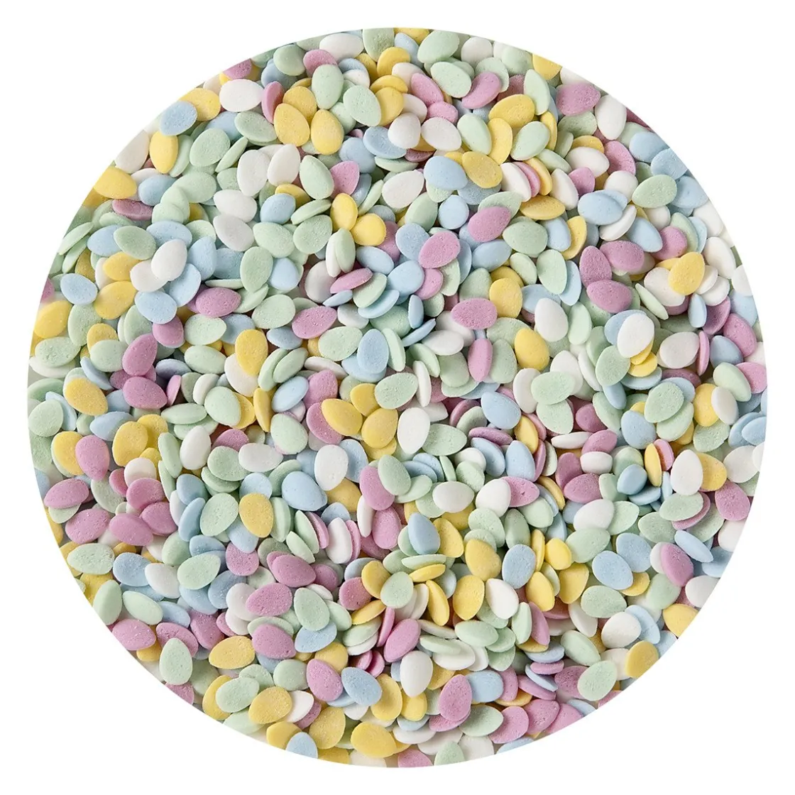 BrandNewCake Confetti Ei Vormpjes 500gr.* Ijsdips|Eetbare Strooisels
