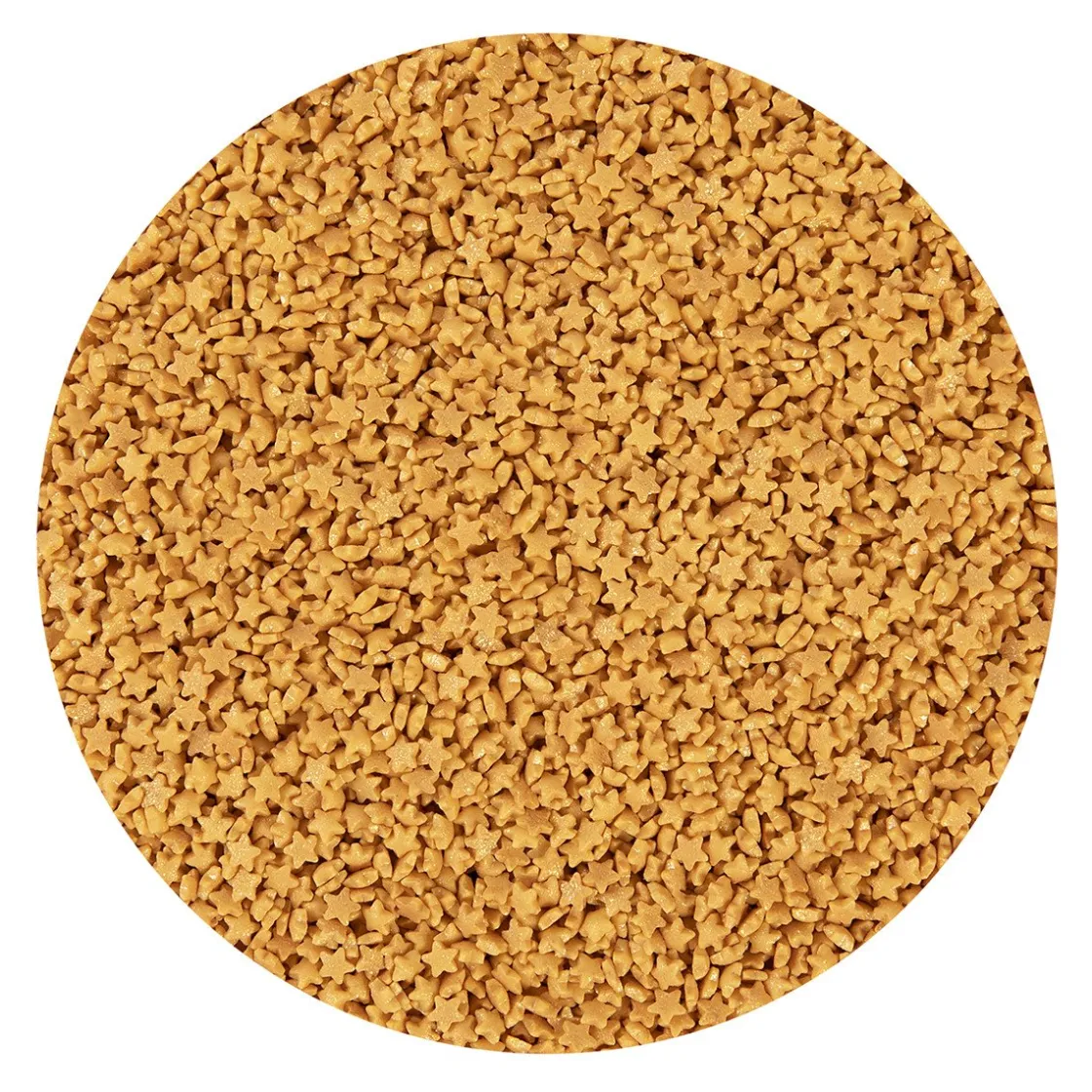 BrandNewCake Confetti Mini Sterren Goud 3mm 500gr.* Ijsdips|Eetbare Strooisels