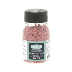 BrandNewCake Confetti Open Hartjes Rood 50gr.* Ijsdips|Eetbare Strooisels