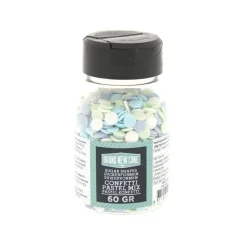BrandNewCake Confetti Pastel Rondjes 6mm 60gr.*** Ijsdips|Eetbare Strooisels