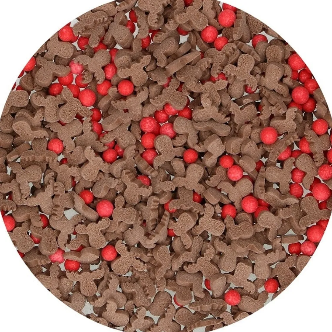 BrandNewCake Confetti Rendier Mix 500gr.* Eetbare Strooisels