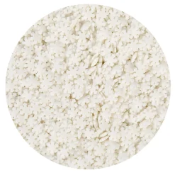 BrandNewCake Confetti Sneeuwvlokken Wit 500gr.* Eetbare Strooisels