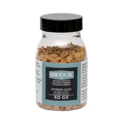 BrandNewCake Confetti Sterren Goud 7mm 60gr.* Ijsdips|Eetbare Strooisels