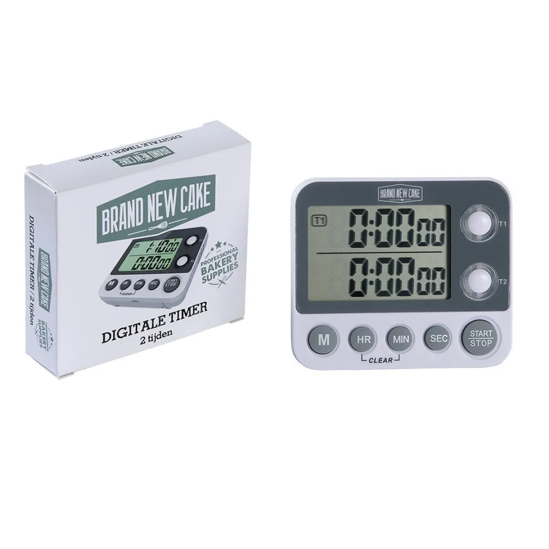 BrandNewCake Digitale Timer 2-tijden* Thermometers En Timers