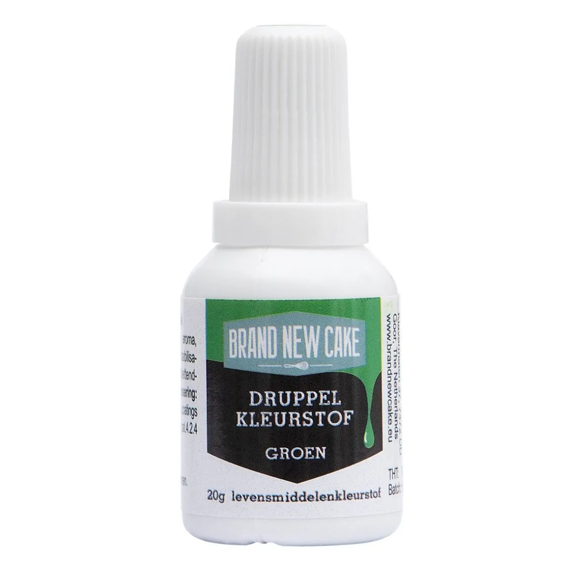 BrandNewCake Druppel Kleurstof Groen 20gr* Vloeibare Kleurstoffen