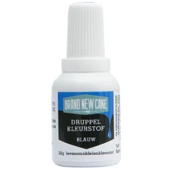 BrandNewCake Druppel Kleurstof Blauw 20gr* Vloeibare Kleurstoffen