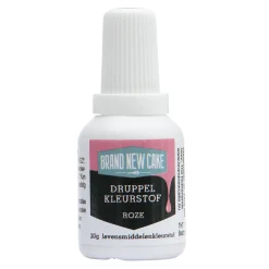 BrandNewCake Druppel Kleurstof Roze 20gr* Vloeibare Kleurstoffen