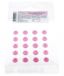 BrandNewCake Eetbare Jelly Diamanten Roze 20st* Figuur Decoraties