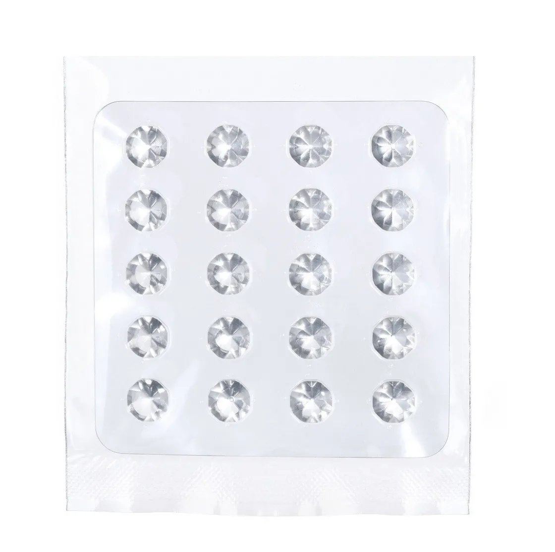 BrandNewCake Eetbare Jelly Diamanten Glass 20st* Figuur Decoraties