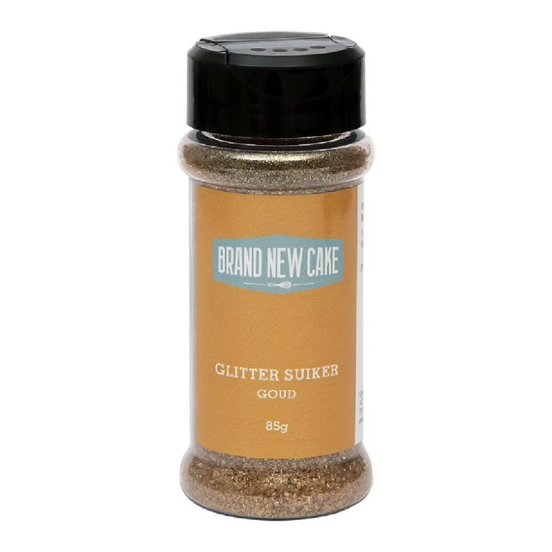 BrandNewCake Glitter Suiker Goud 85g* Eetbare Strooisels