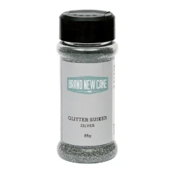 BrandNewCake Glitter Suiker Zilver 85g* Eetbare Strooisels
