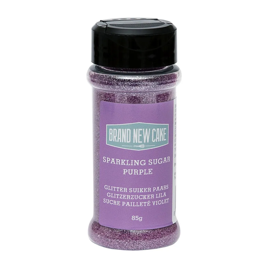 BrandNewCake Glitter Suiker Paars 85g* Eetbare Strooisels