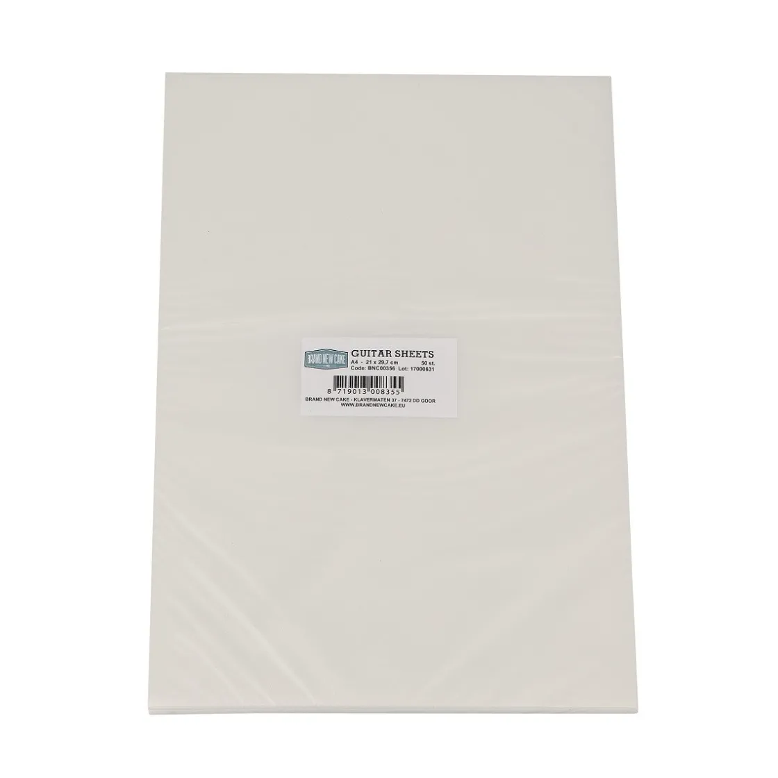 BrandNewCake Guitar sheets A4-formaat 21x30cm 50 stuks* Banket En Dessertvormen