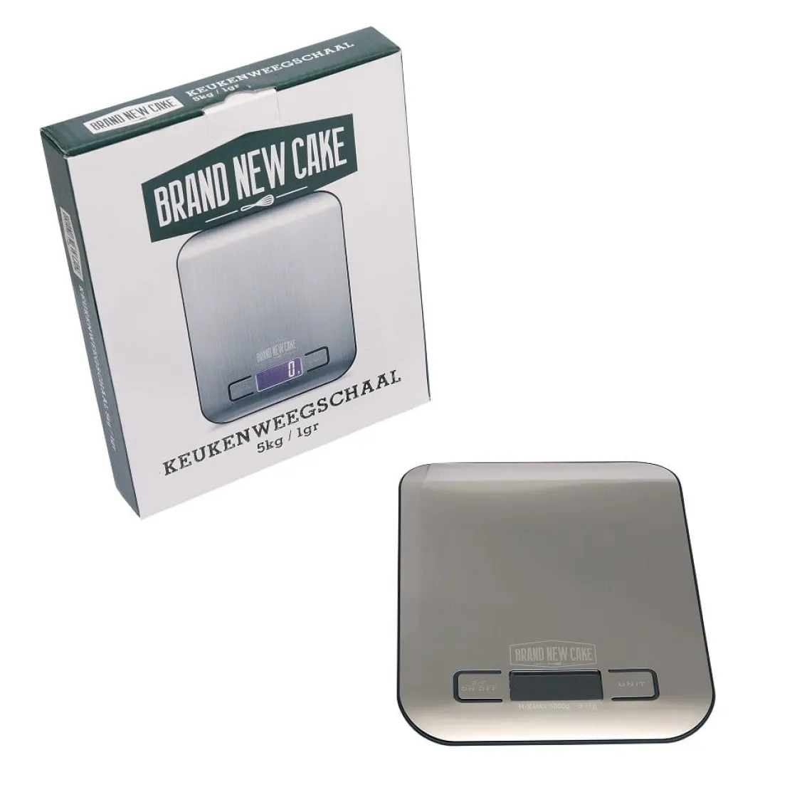 BrandNewCake Keukenweegschaal 5kg / 1gr* Meten En Wegen|Weegschalen