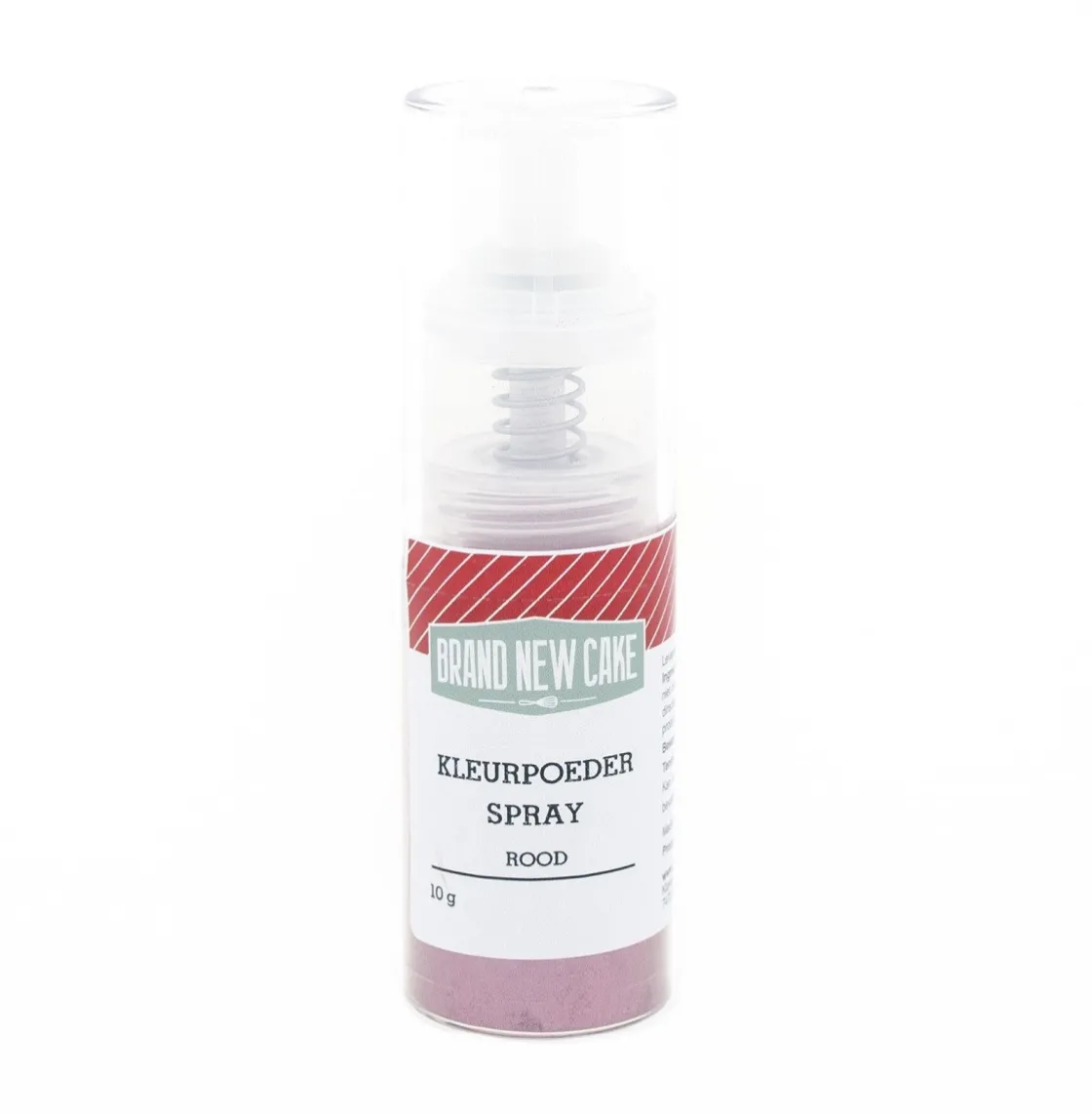 BrandNewCake Kleurpoeder Spray Rood 10g* Poeder Kleurstoffen