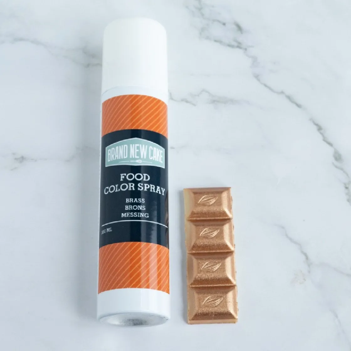 BrandNewCake Kleurspray Metallic Brons 100ml.* Spray Kleurstoffen