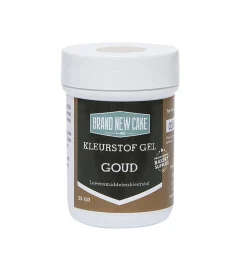 BrandNewCake Kleurstof Gel Goud 35gr* Gel Kleurstoffen