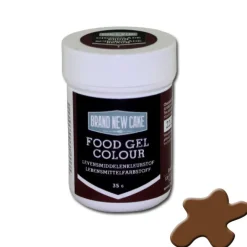 BrandNewCake Kleurstof Gel Chocolade Bruin 35gr* Gel Kleurstoffen