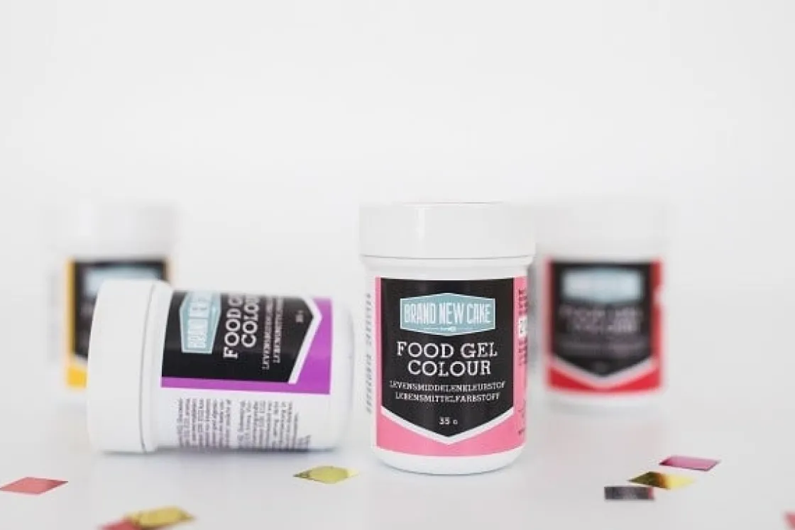BrandNewCake Kleurstof Gel Assortiment (8x 35gr)* Gel Kleurstoffen
