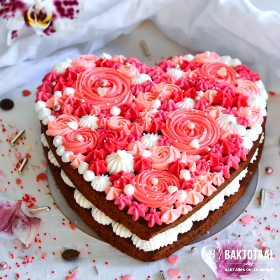 BrandNewCake Kleurstof Gel Tube Helder Roze 30 gram* Gel Kleurstoffen