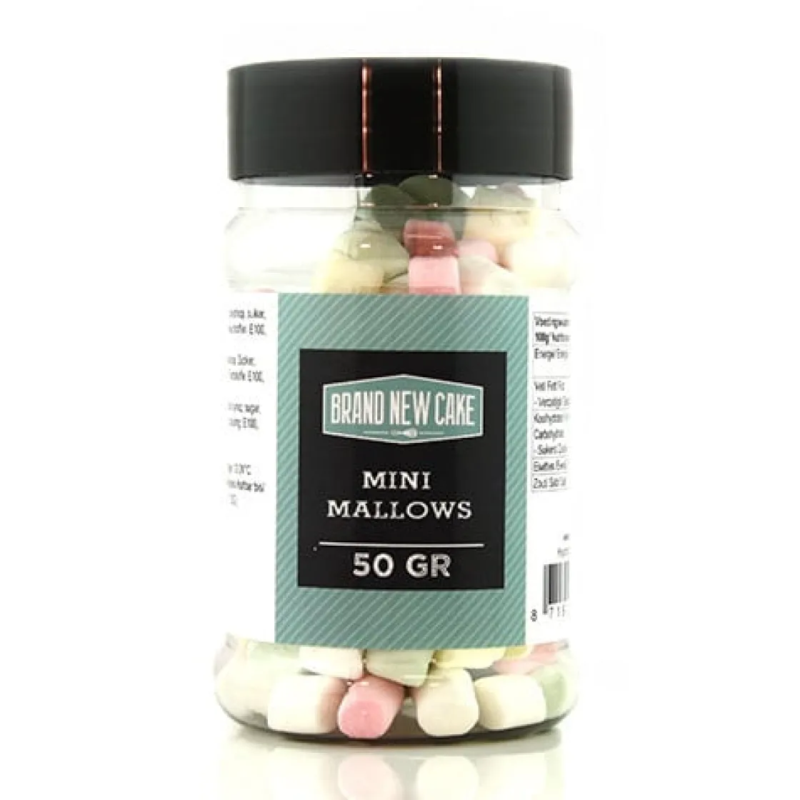 BrandNewCake Mini Marshmallows 50gr.* Ijsdips|Eetbare Strooisels
