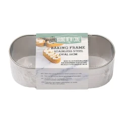 BrandNewCake Mini Sloffenring RVS 11cm* Ovale Bakvormen