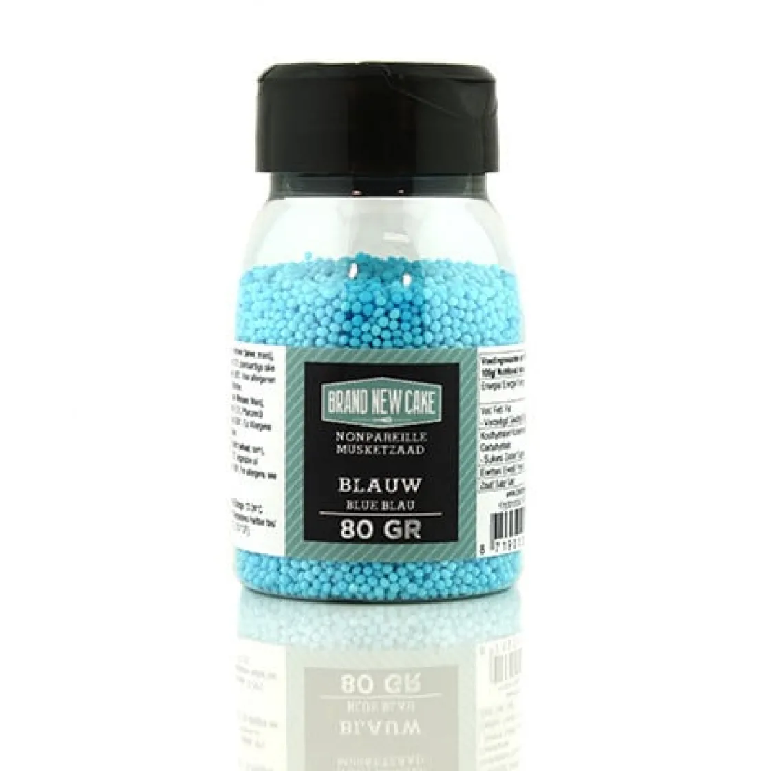 BrandNewCake Musketzaad Blauw 80gr.* Ijsdips|Eetbare Strooisels