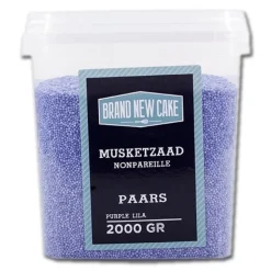 BrandNewCake Musketzaad Paars 2000gr.* Ijsdips|Eetbare Strooisels
