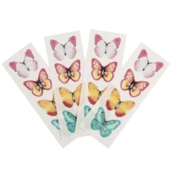 BrandNewCake Ouwel Vlinders Assortiment 16st.* Figuur Decoraties