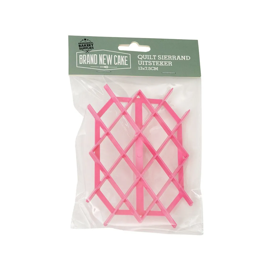 BrandNewCake Quilt Sierrand Uitsteker 13x7,5cm*** Sierrand Stekers