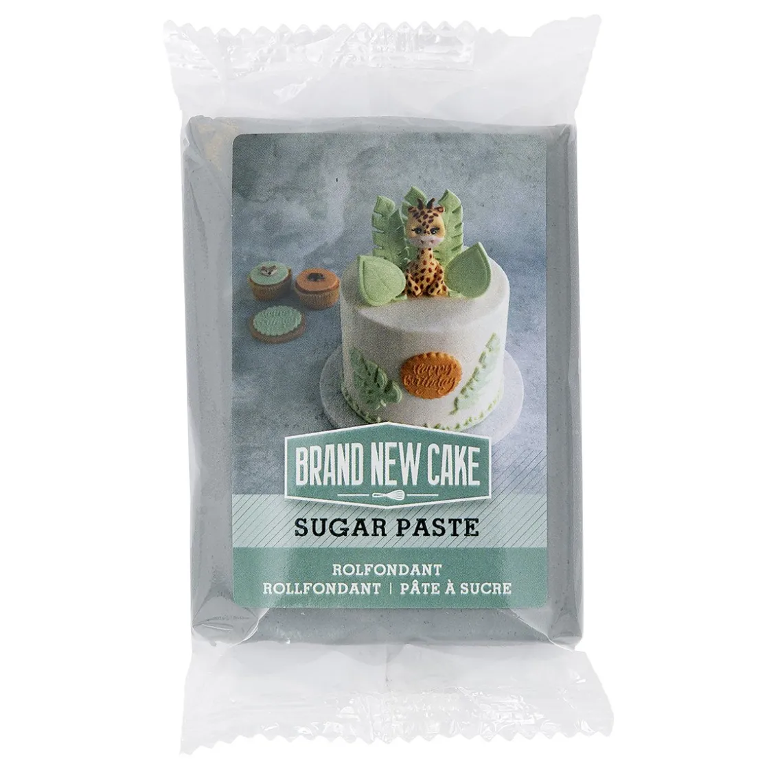 BrandNewCake Rolfondant Grijs 250g* Rolfondant