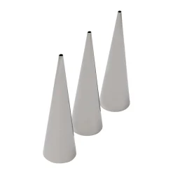 BrandNewCake Roomhoornpennen 12cm Set/3* Dessertringen|Speciale Bakvormen