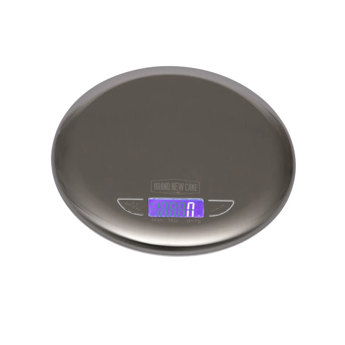 BrandNewCake RVS Keukenweegschaal met kom 5kg / 1g* Meten En Wegen|Weegschalen