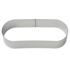 BrandNewCake Sloffenring RVS 24cm* Ovale Bakvormen