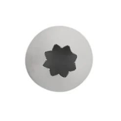 BrandNewCake Spuitmondje Open Ster #22* Spuitmondjes