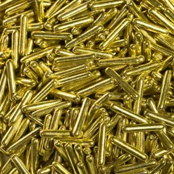 BrandNewCake Sugar Rods Metallic Goudgeel 80gr.* Ijsdips|Eetbare Strooisels