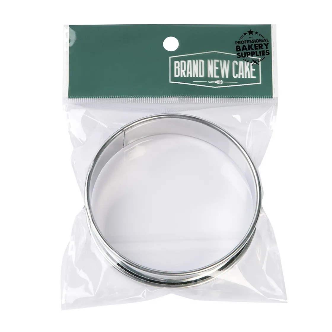 BrandNewCake Taartring RVS Ø8x2cm* Dessertringen|Ronde Bakvormen