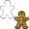 BrandNewCake Uitsteker Gingerbread Man RVS 6cm* Figuur Stekers