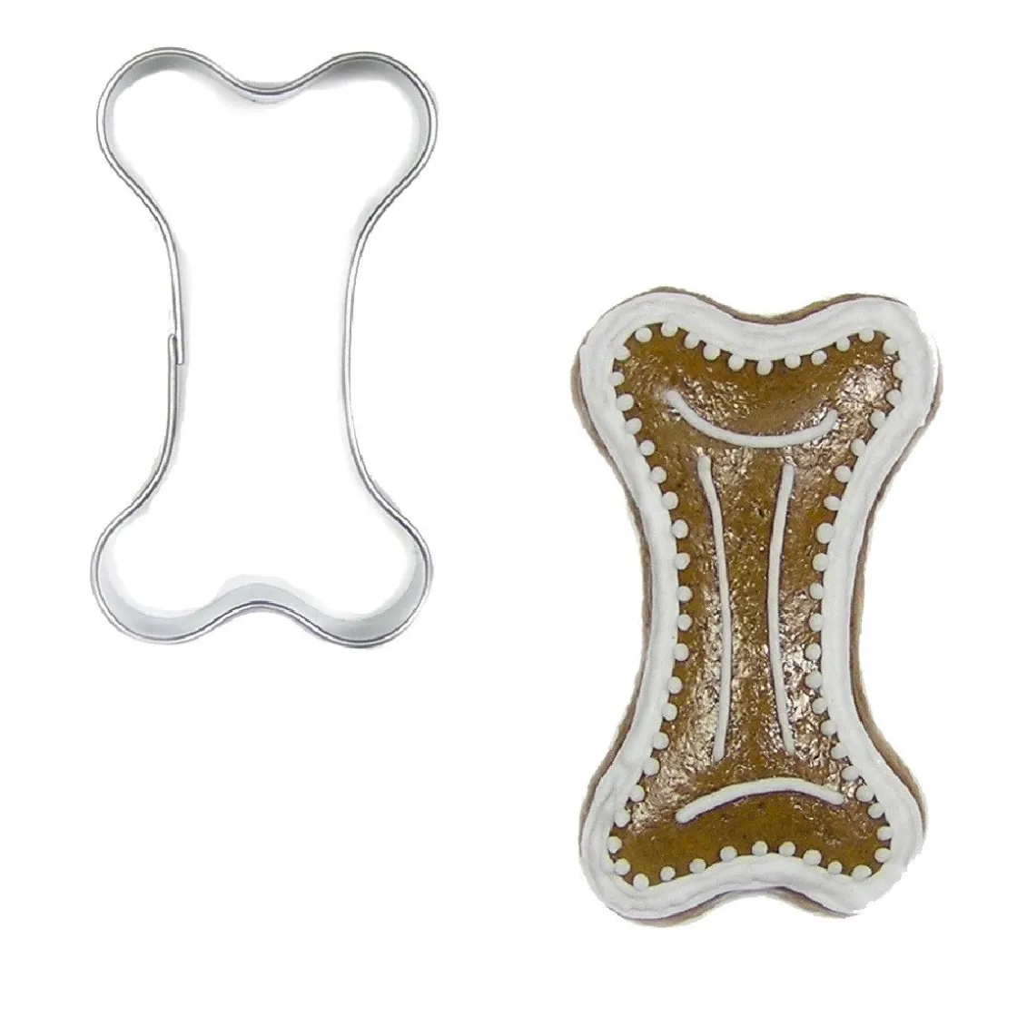 BrandNewCake Uitsteker Hondenbot RVS 6cm* Figuur Stekers