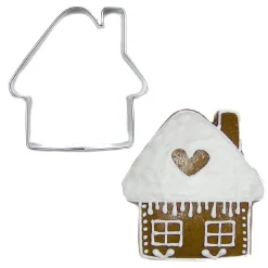 BrandNewCake Uitsteker Huis RVS 5cm* Figuur Stekers