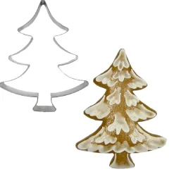 BrandNewCake Uitsteker Kerstboom RVS 12,5cm* Figuur Stekers