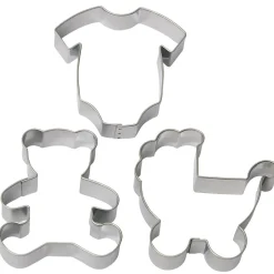 BrandNewCake Uitsteker Set Geboorte 3st.* Figuur Stekers