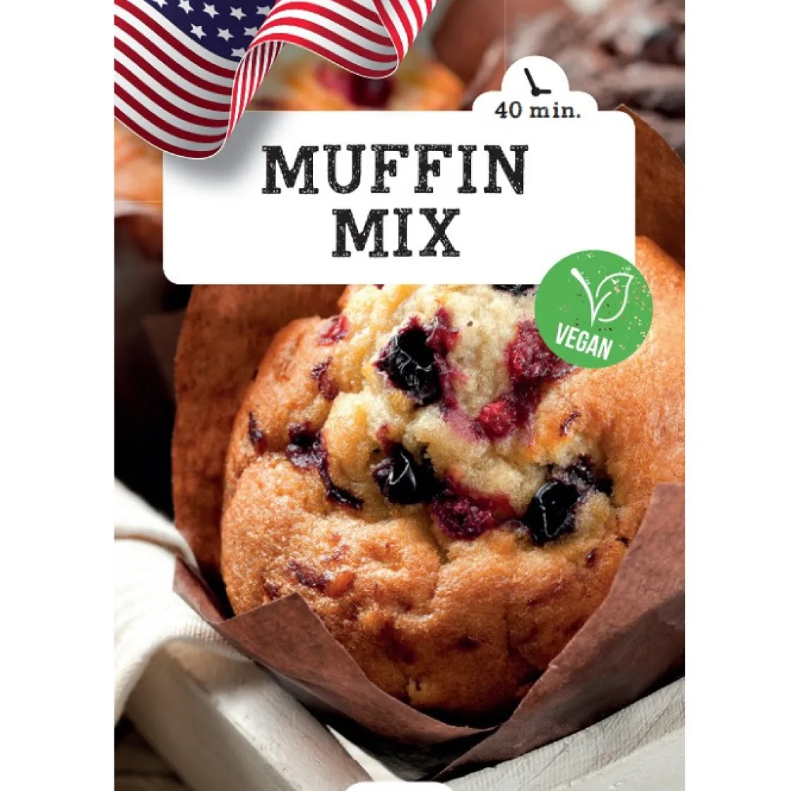 BrandNewCake Vegan Muffinmix 500g* Banketmixen|Bekijk Alle Mixen