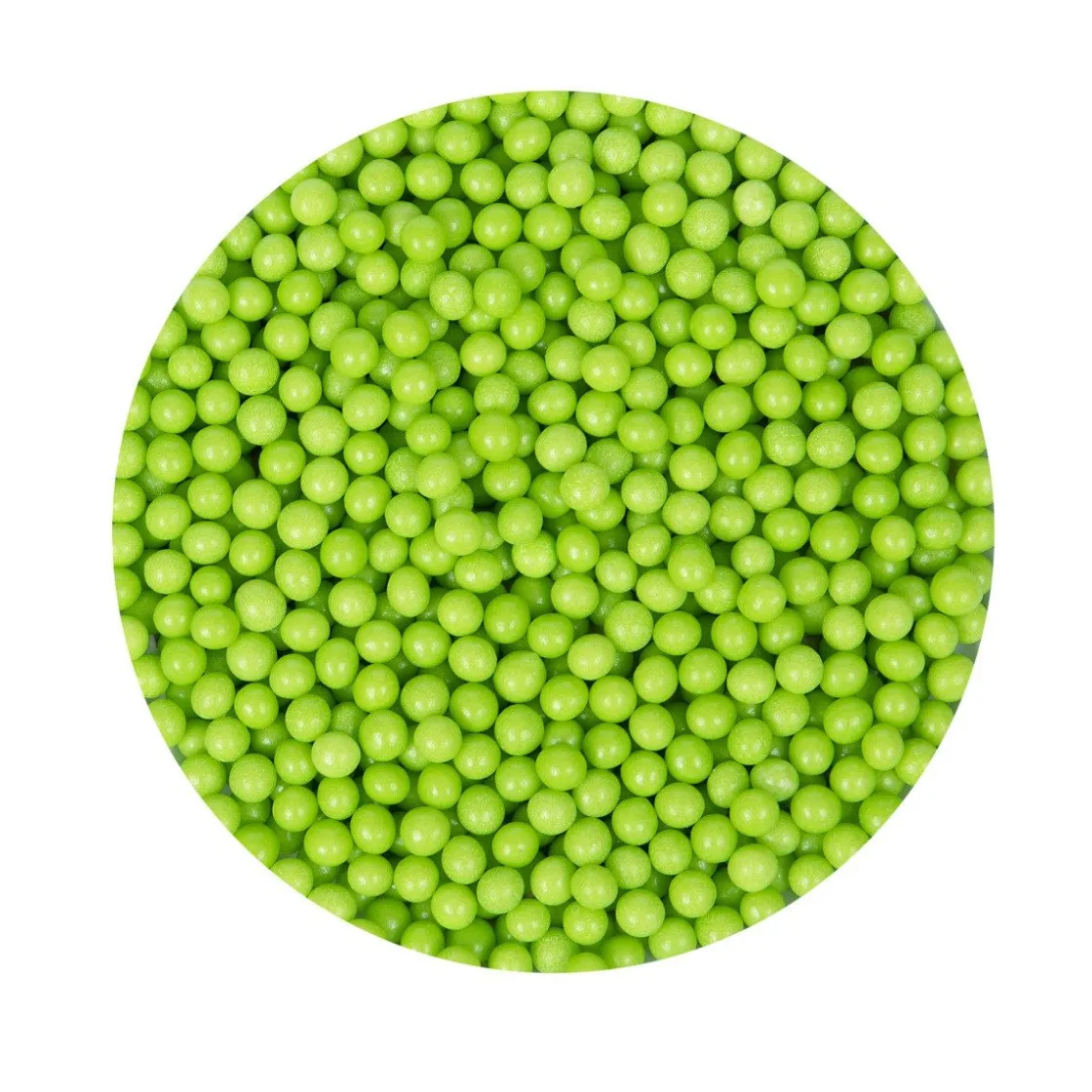 BrandNewCake Zachte Parels Groen 60gr.* Eetbare Strooisels