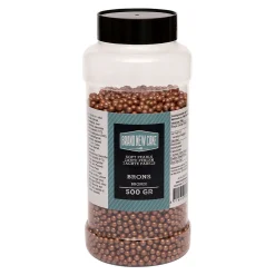 BrandNewCake Zachte Parels Brons 500gr.* Eetbare Strooisels