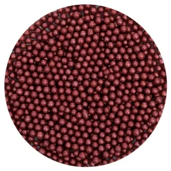 BrandNewCake Zachte Parels Bordeaux Rood 60gr.* Eetbare Strooisels