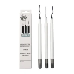 BrandNewCake Zwarte Stiften eetbare inkt set/3* Eetbaar Schrijven