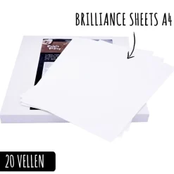 Prints on Pastry Brilliance sheets A4-formaat (20 vellen)* Eetbaar Papier