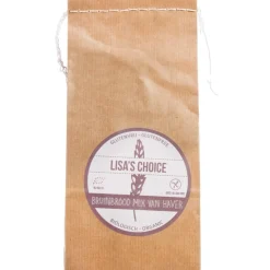 Lisa's Choice Broodmix Haver Bruin Biologisch (Glutenvrij) 450g* Broodmixen|Bekijk Alle Mixen